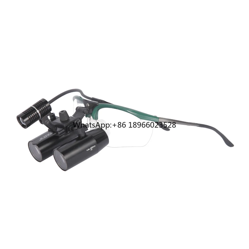 

TAO'S NS4.0X-420mm+X96 TAO'S Flip-up 4.0x Surgical Dental Loupes/Magnifiers/Glass with LED Light