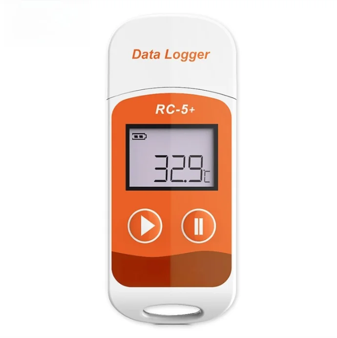 Cold chain refrigerated transportation waterproof high-precision thermometer RC-5/rc-5 + USB drive temperature recorder