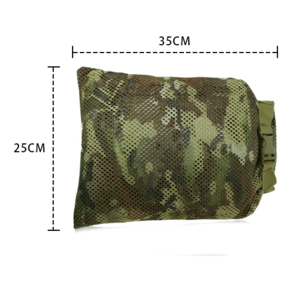 عباءة نمط الصيد بدلة تكتيكية بدلة جيلي، مادة شبكية خفيفة الوزن قابلة للتنفس