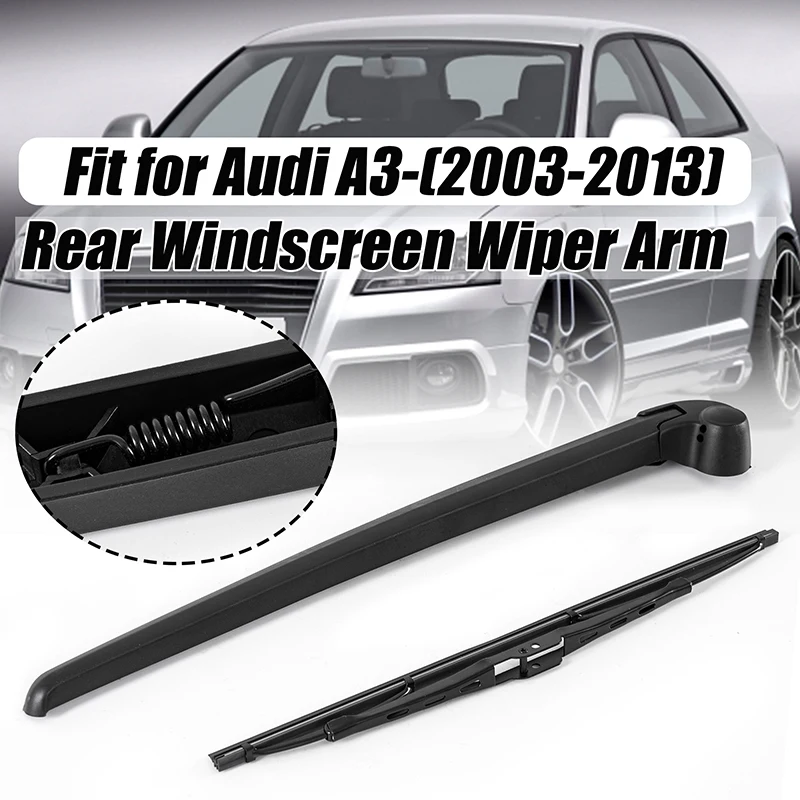 

Набор щеток заднего стеклоочистителя Rhyming для Audi A3 8P Hatchback 2003 2004-2013, RHD лобовое стекло, задняя дверь, щетка от дождя