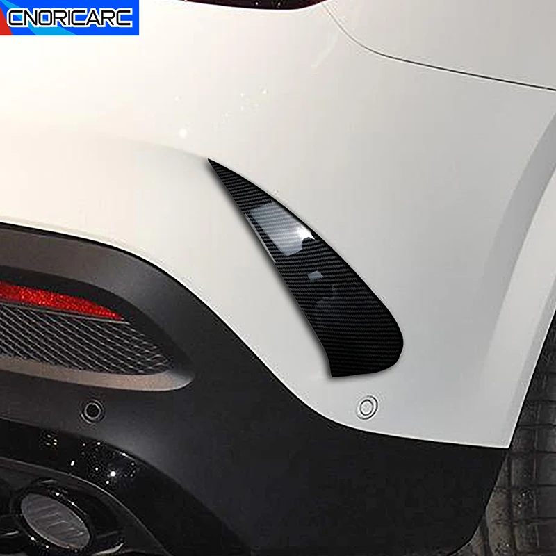 

Carbon Color Car Rear Wind Knife Trim Stickers For Mercedes Benz GLE Coupe C167 2020-2023 GLE350 GLE450 AMG Exterior Accessories
