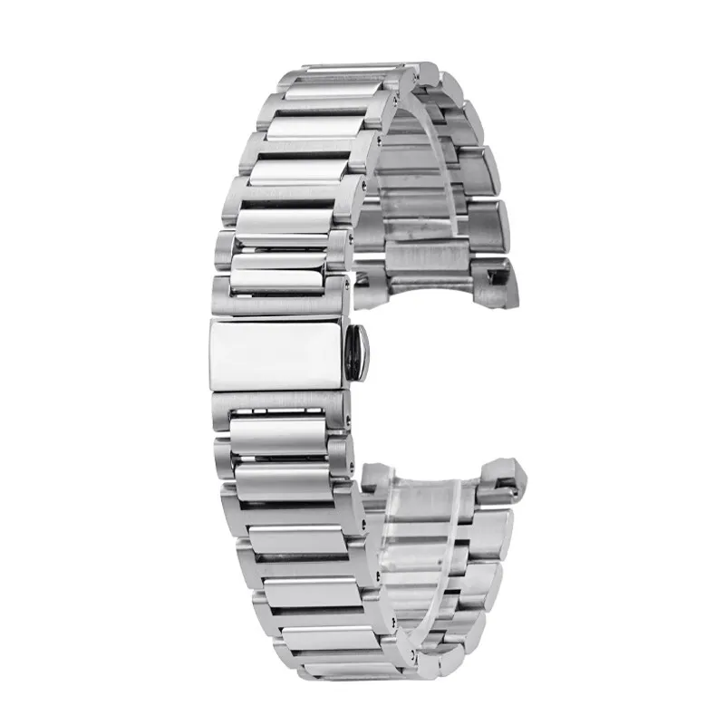 L3.830 Tali Baja Tahan Karat Solid Kualitas Tinggi untuk Longines Baru Kangkas L3.830.4 Gelang Logam 21Mm Gelang Jam Baja Tahan Karat