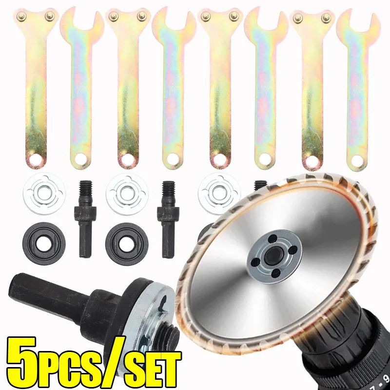 5 في 1 الحفر الكهربائية تحويل زاوية طاحونة المعادن ربط قضيب مجموعة DIY الحفر تحويل قضيب اليد الحفر زاوية طاحونة أداة مجموعة #1