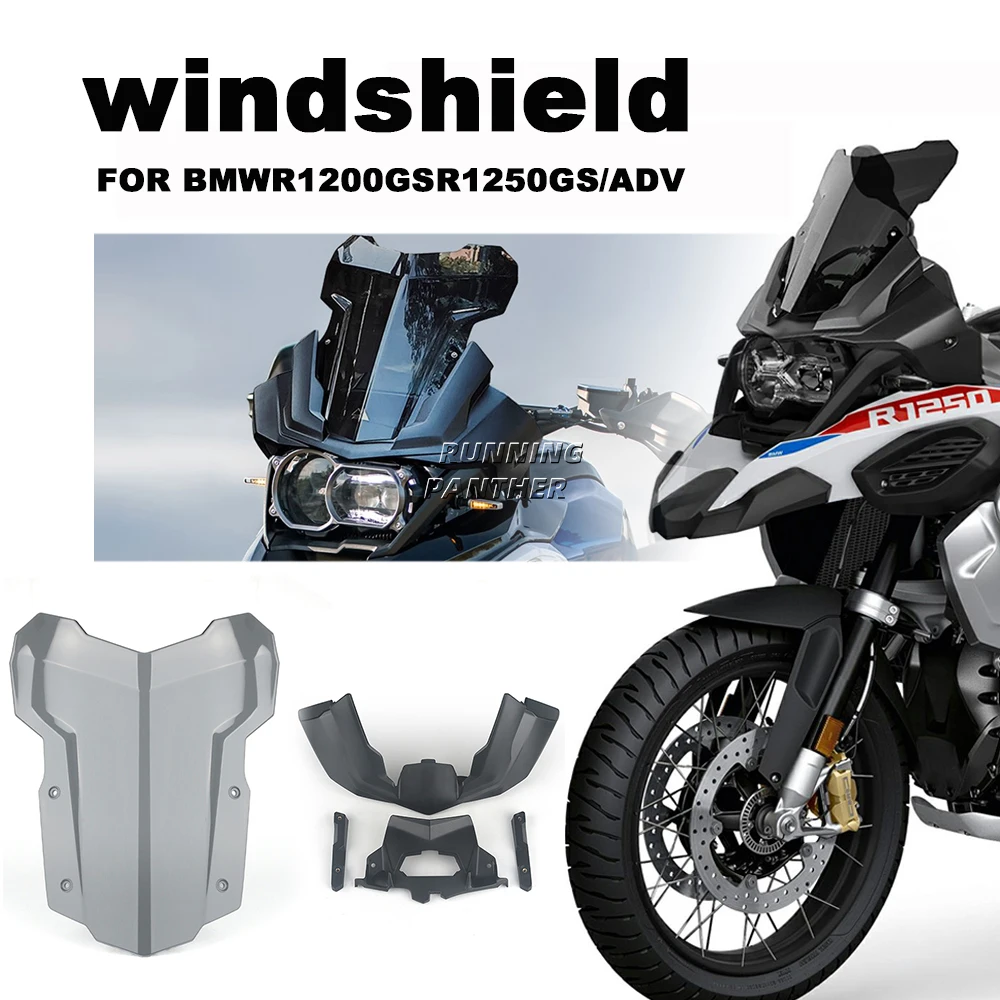 New Motorcycle Rally Rooster Head Windscreen Windshield Wind Deflector Spoiler Cover For BMW R1250GS R1200GS R 1250 1200 GS ADV