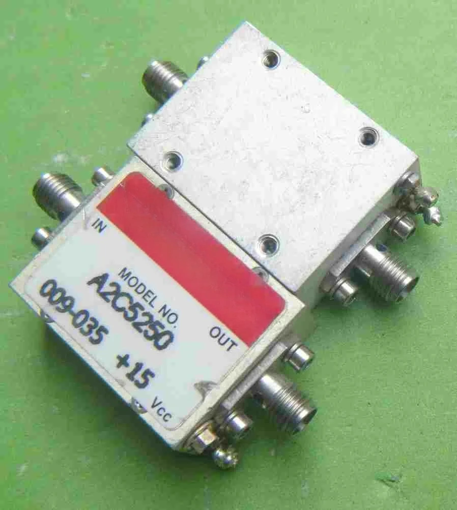 A2C5250 10M-300MHz 22dBm SMA RF microwave amplifier