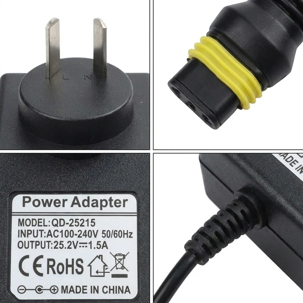 28V 1.3A Replacement Power Adapter for Robot Mower Models R38Li R40Li R45Li Supporting 100V-240V Input Voltage Range