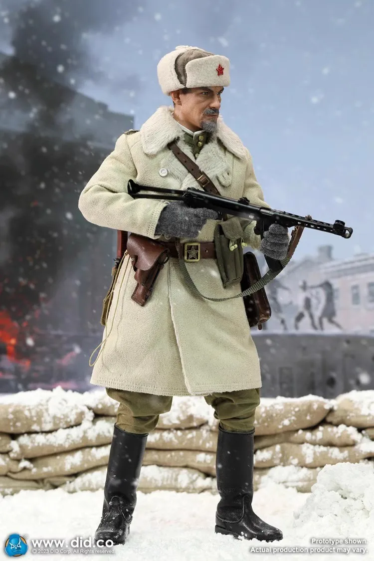 DID R80173 1/6 Soldier Soviet Infantry Lieutenant Victor Rezenov Full Set 12'' Action Figure Doll Model Toy In Stock