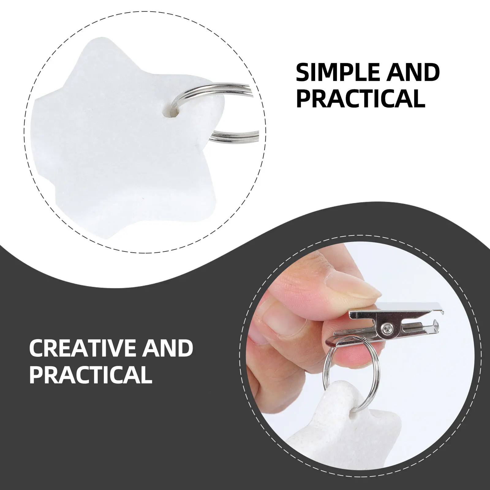 

4pcs Tablecloth Clips Weights with Smooth Elastic Metal Design for Outdoor Camping Tables Natural Marble Heavy Duty