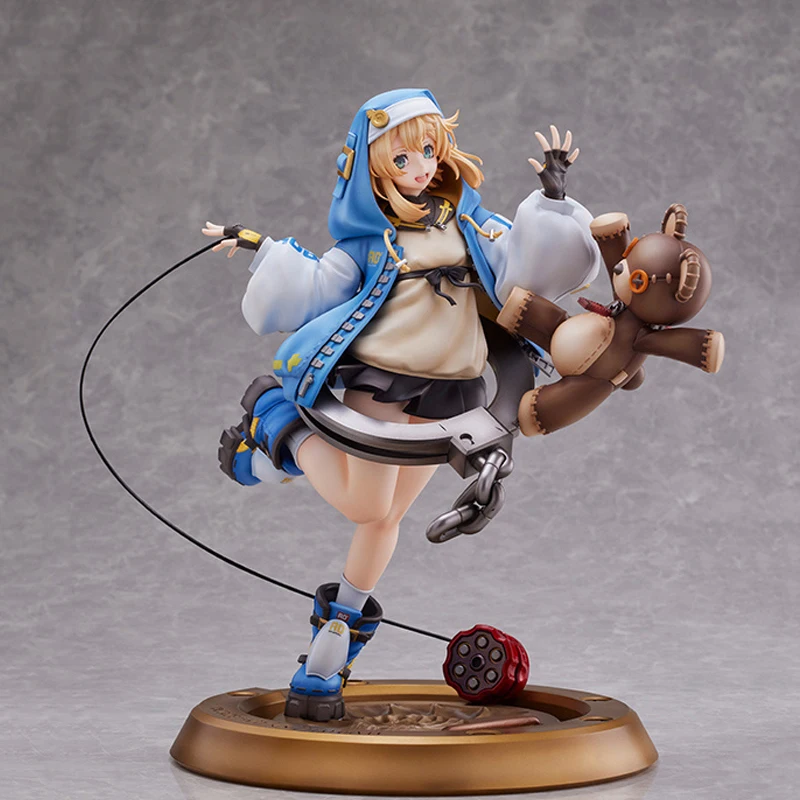 In Stock Genuine Original BROCCOLI Bridget Guilty Gear Anime Figure PVC 25CM Collectible Model Dolls Statuette Ornament Gift