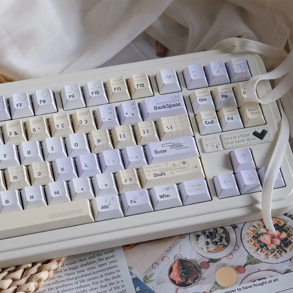 

The secret keycap in original earphone,original height is 132 keys, and PBT material is 1.7mm thick cap.