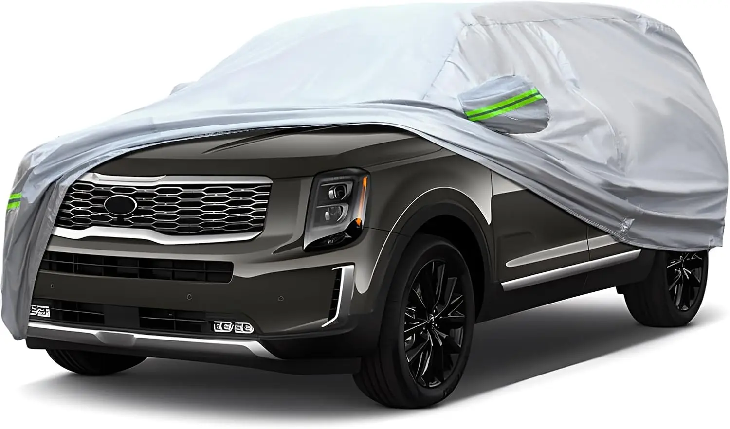 

Универсальный 6-слойный всепогодный чехол для внедорожников до 200 дюймов, водонепроницаемый, устойчивый к УФ-излучению, со светоотражающими полосами