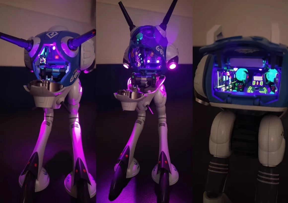 Auf Lager KitzConcept MACROSS Heavy Equipment REGULT Battle Bag Large Bullet Edition 1/72 Spielzeugsammlung Geschenke