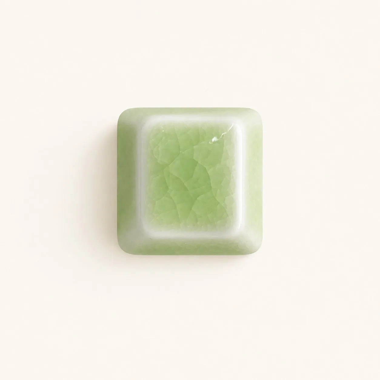 Crackle Glaze Ceramic Keycap, R3 R2 R1 Cherry Profile Blank Single Handmade Keycap for Magnetic Switch Mechanical Keyboard