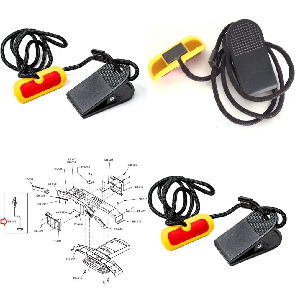 

Магнитный страховочный шнурок для ключа беговой дорожки ITN Exchange