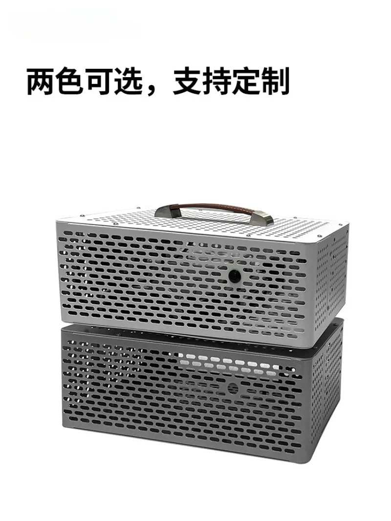 Mini Small Case HTPC Portable Itx Small Portable Desktop Computer Main Case with External Power Supply