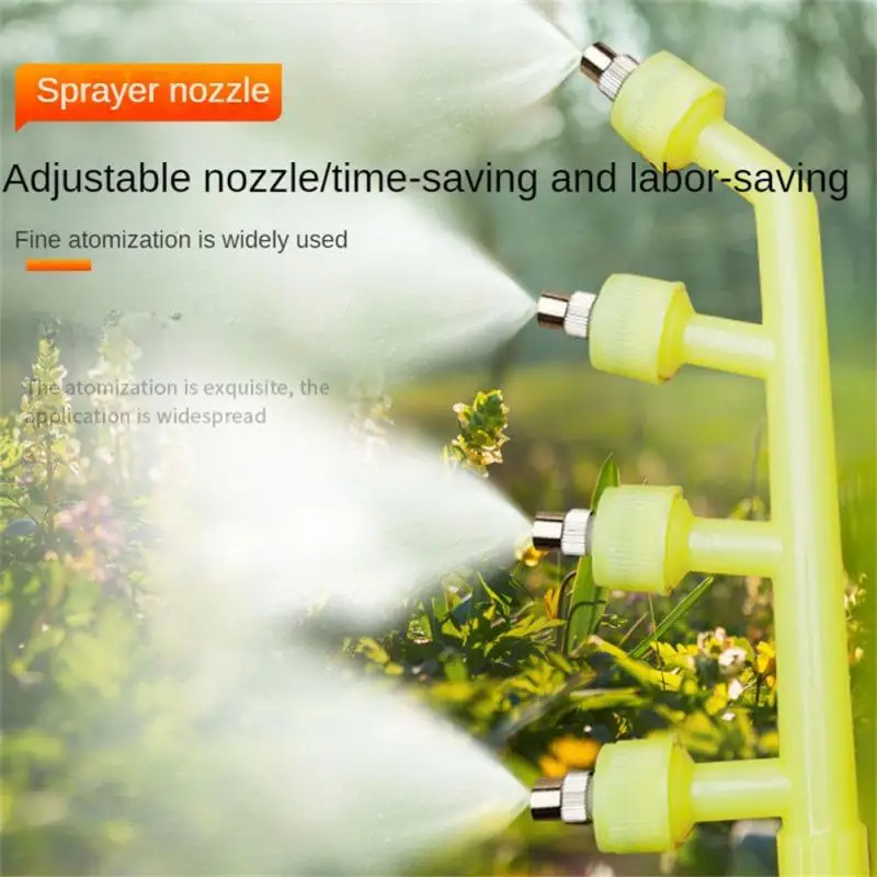 Multifunctional Agricultural Atomizing Sprayer Nozzle 2/3/4 Nozzle Head Garden Lawn Irrigation Pesticide Spraying Sprinklers