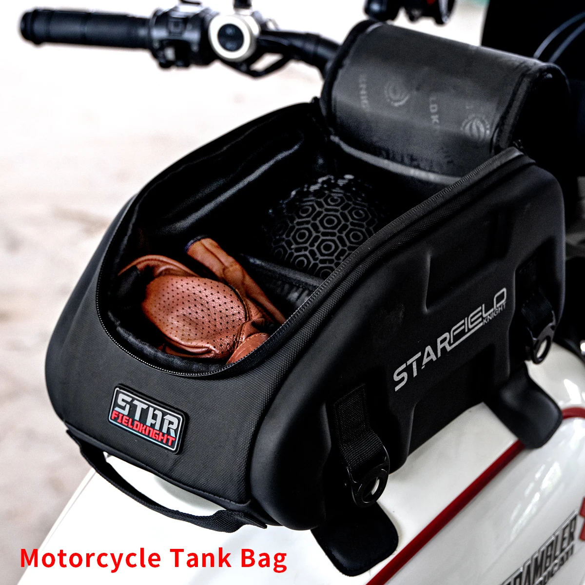 Waterproof Motorcycle Bag Magnet Rear Seat Side Bag Motorbike Tank Tail Box Motor Front Top Oil Bag Motorcycle Accessories