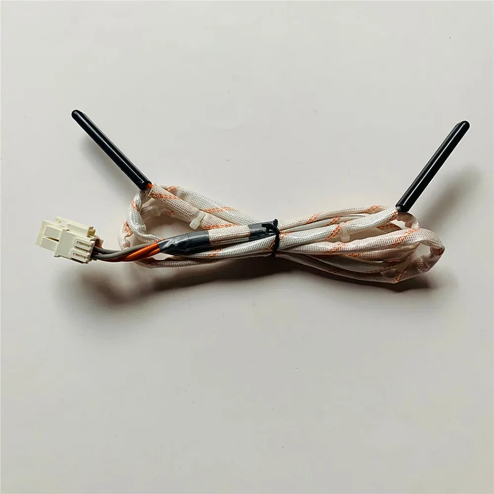 Tubo de evaporador de congelador, Cable de fusible de descongelación, recorte de fusible de doble extremo para piezas de refrigerador Hisense/Rongshen/Haier, 1 unidad