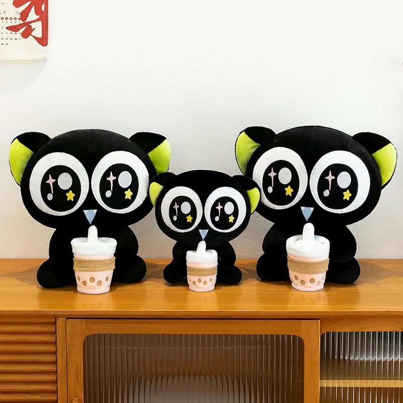 

New Cartoon Anime The Legend of 30-40cm Luo Xiao-Hei Milk Tea Doll Kawaii Toy Plush Stuffed Original Cartoon Cosplay Cute Gift