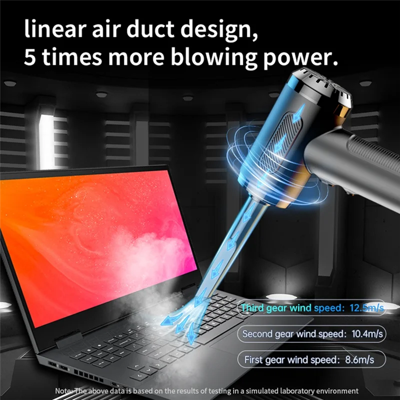 ABUO-Blower Cleaner Computer Vacuum Cleaner USB Charging Computer Household Blower Cleaner Car High Power Powerful Cleaning