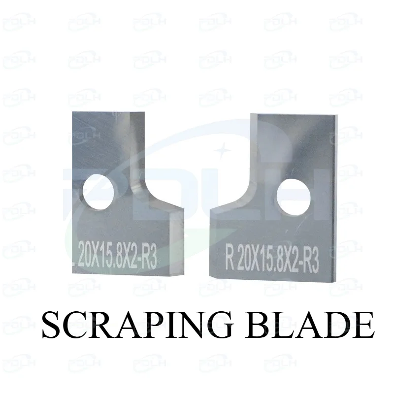 10pcs  Machine Parts Quality Made Tungsten Carbide Scraping Blade Trimming Knives for CEHISA Edge Banding Machine