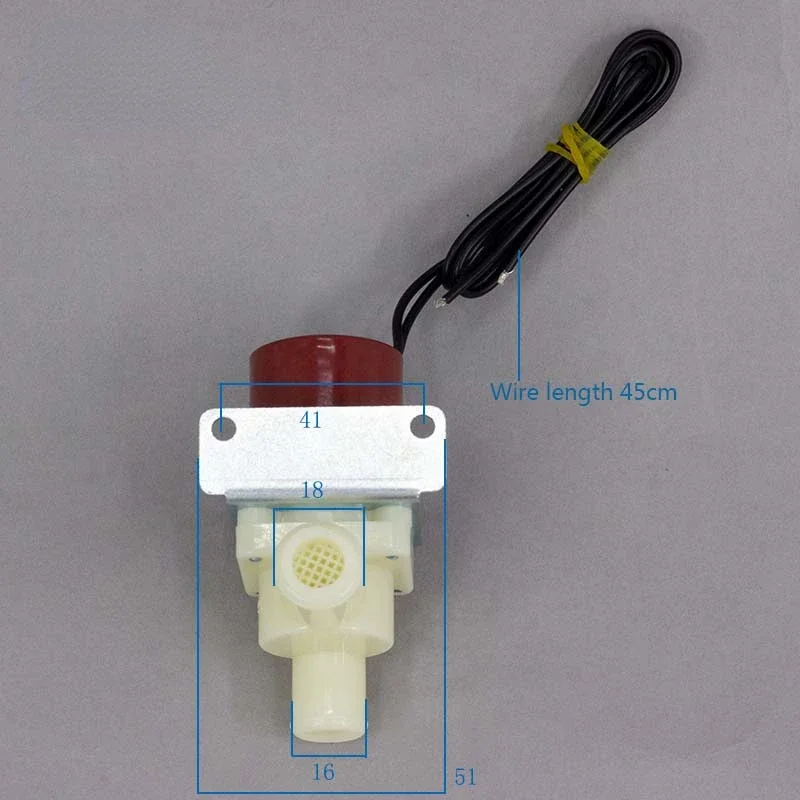 Válvula Solenoide de drenaje Universal, máquina de hielo de FDP-90A, para hacer hielo