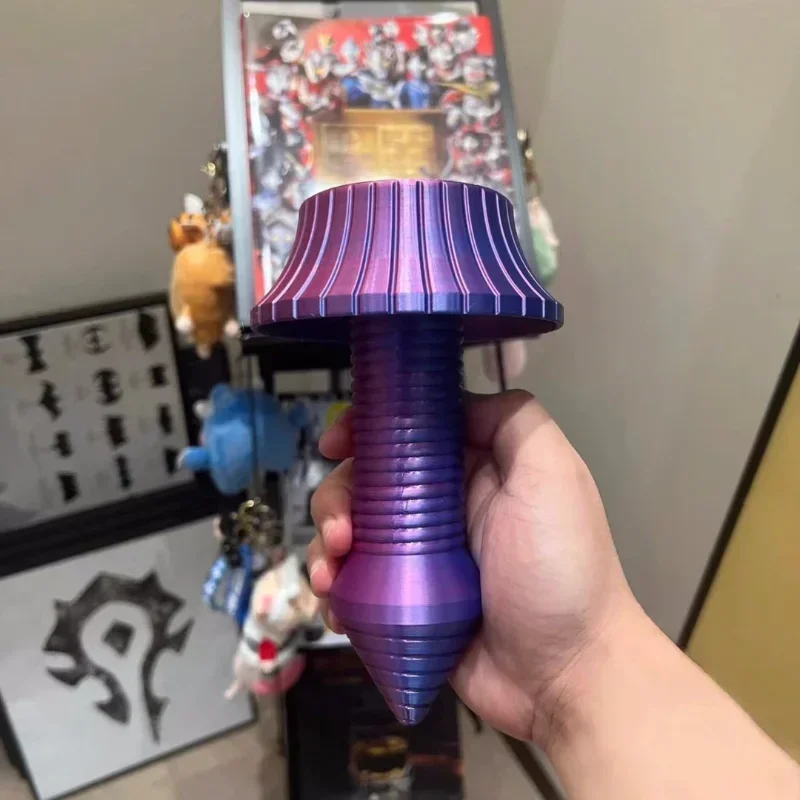 3D Gravity Telescopico Spirale Samurai Spada Sollievo dallo stress Giocattolo antistress Cosplay Prop Decorazioni per la casa Regalo di compleanno Foto Prop