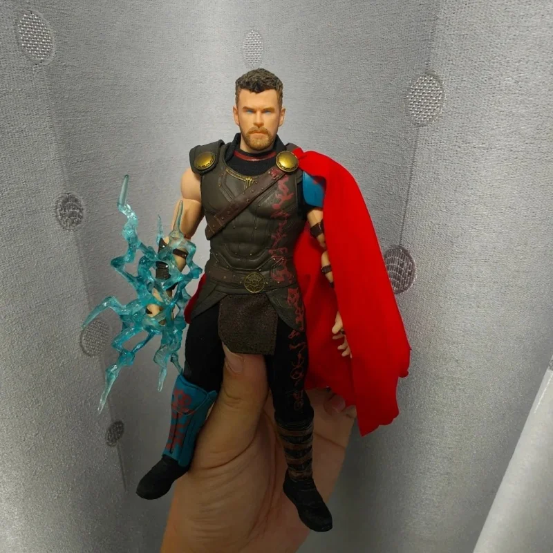 

16cm Genuine MEZCO Ant 6 Inch Joint Mobile Doll Marvel Movie Thor Three Character Action Figure Collectible Model Birthday Gift