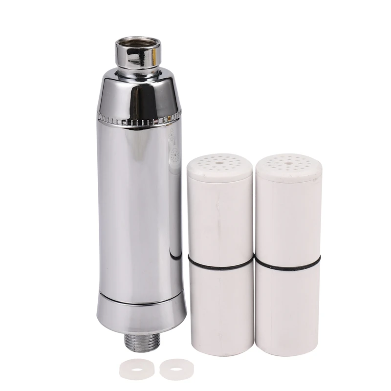 Filtro de ducha de alto rendimiento, elimina cloro, metales pesados, fluoruro y otros sedimentos, Suitab