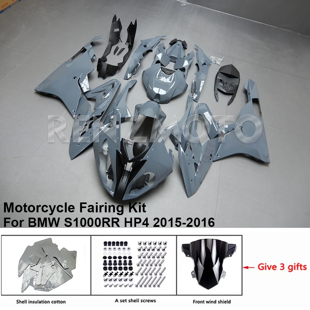 

For BMW S1000RR S1000 RR HP4 2015-16 Fairing Motorcycle Set Body Kit Decoration Plastic Guard Plate Accessories Shell B1015-108a