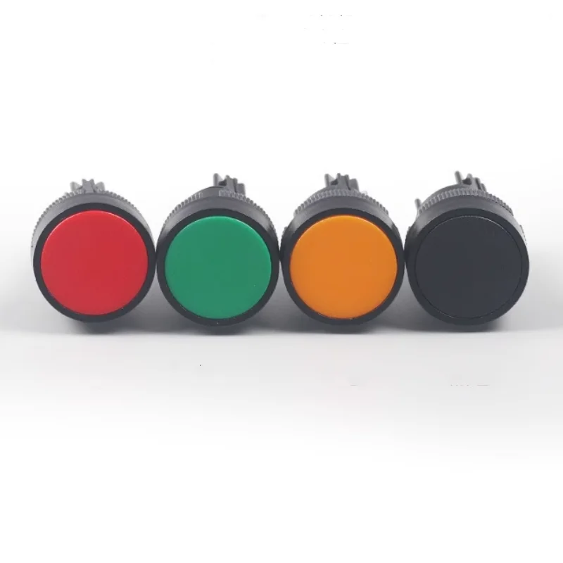 

Кнопка мгновенного действия 22 мм, красная, зеленая, синяя, желтая, черная, белая, NO XB2-EA142 XB2-EA131