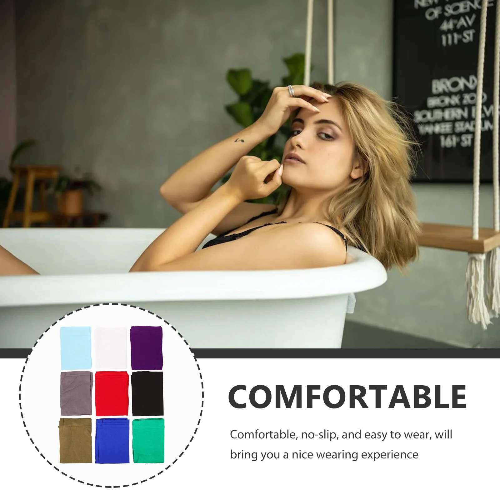 

9pcs Headwrap Hat Elastic Unisex Turban For Sleeping Exercising Dreadlock Caps Braided Hair Polyester Wrap Hat