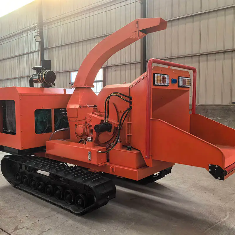 High Quality Wood Chipper Shredder Customized Branch Shredder Wood Pallet Shredder Mobile Wood Chipper Machine for Australia