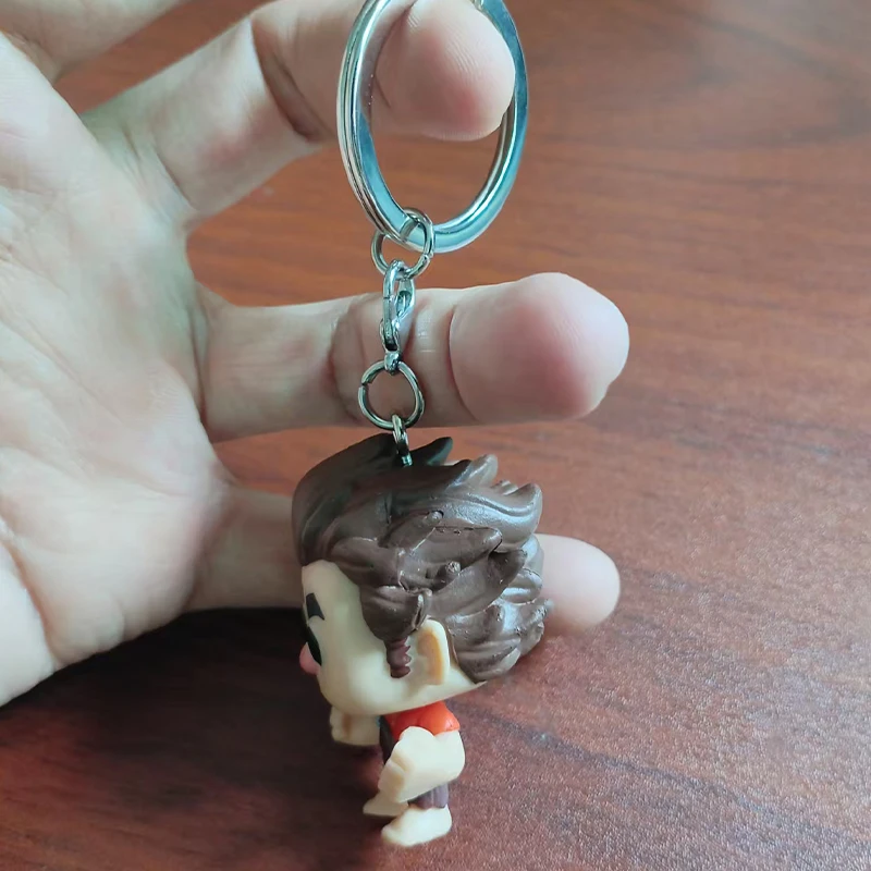 Disney Pixar Pocket Keychain WRECK-IT RALPH MOANA MAUI The Incredibles ELASTIGIRL Figure Model Toys for Children Christmas Gifts - view 4