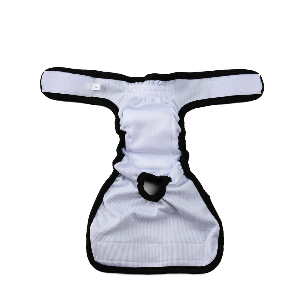 3Pcs Waschbar Weibliche Hund Windeln Elastische Atmungsaktive Pet Windeln Mehrweg Haustiere Menstruation Höschen Für Kleine Mittelgroße Hunde Mops – Detail 12