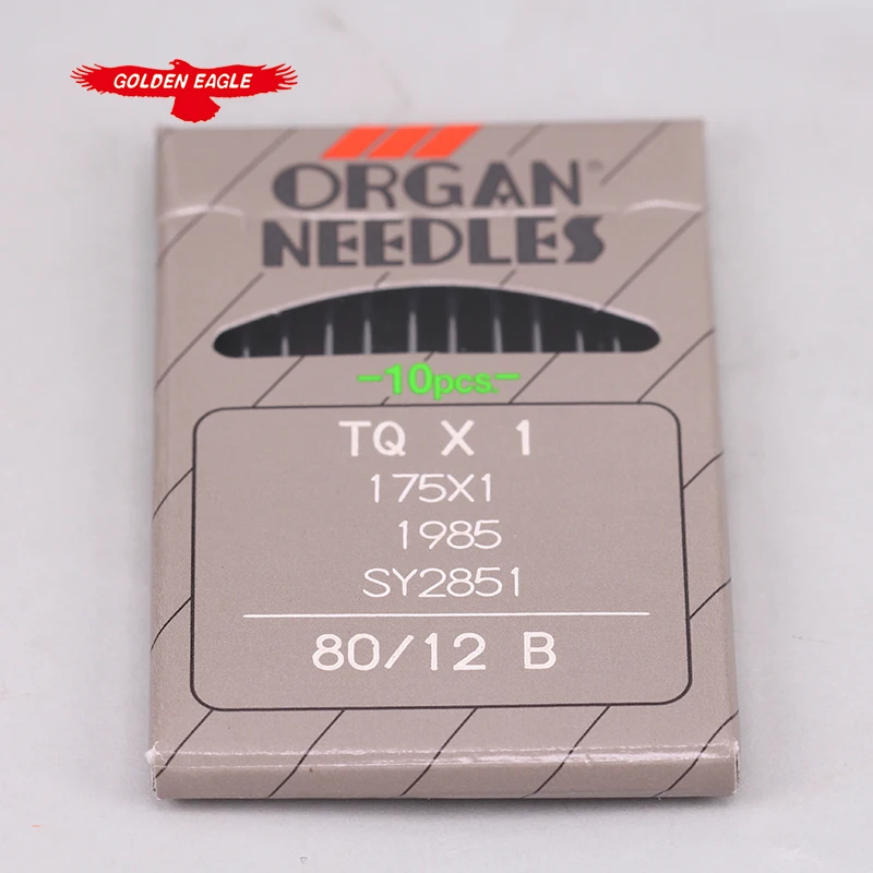 Kill Organ Orgnan Staple Machine Button TQx1 175 X 1 1985  SY2851 80/12 Needle