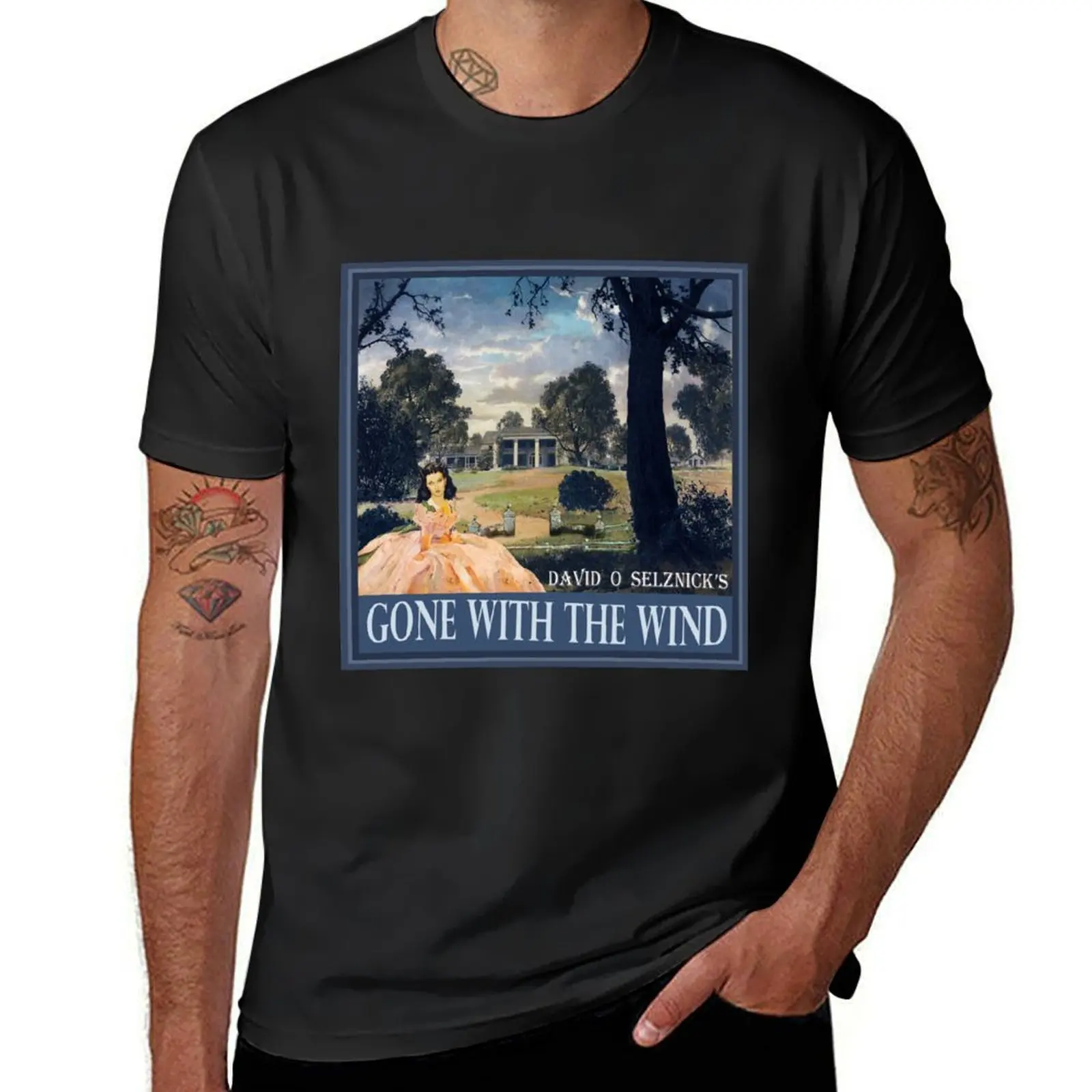 Gone With The Wind Tara T-Shirt customizeds oversizeds boys animal print tshirts for men