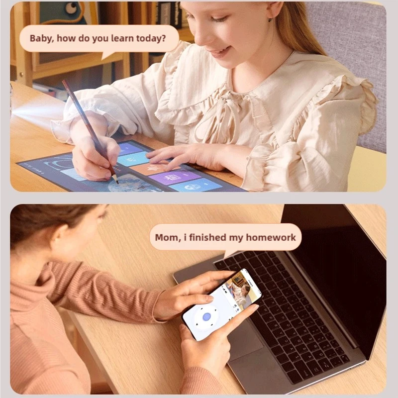 5MP 카메라 IP 카메라 무선 홈 보안 로봇 카메라 무선 아기 울음 모니터링 로봇 실내 베이비 모니터 야간 투시경