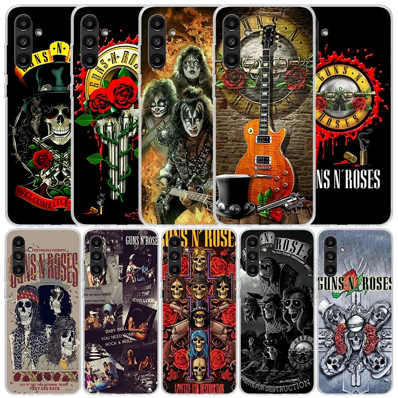 Guns N Roses Good Time Phone Case For Samsung Galaxy A17 A37 A57 A16 A15 A14 A13 A56 A55 A54 A53 A36 A35 A34 A33 A26 A25 A24 A23