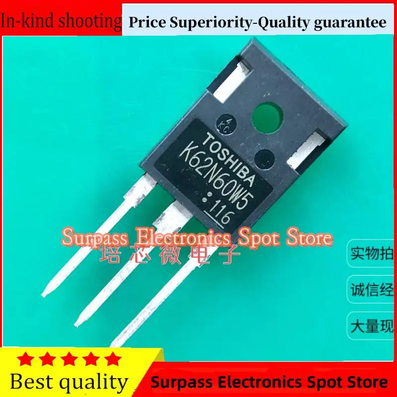 50PCS-100PCS  K62N60W5  TK62N60W  62A600V Price Superiority-Quality guarantee