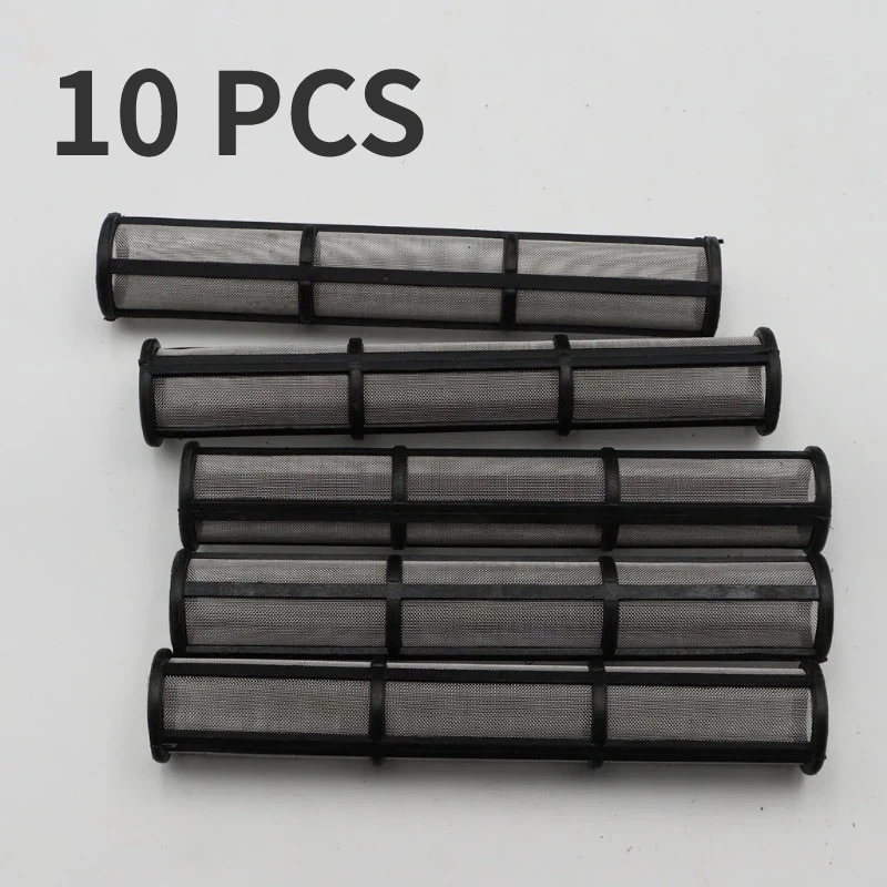 10-個-244067-エアレススプレーポンプマニホールドフィルター-244-067-ブラック-60-メッシュ-gac-エアレスペイントスプレー-695-795-1095-など-t1tan-用