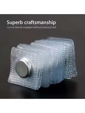 10pcs magnetic fasteners for sewing - invisible metal fasteners for clothing and bags, easy-to-use handicrafts, DIY accessories