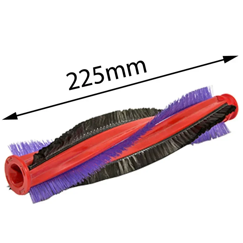 1Pc 225mm Roller Brush For Dyson V6 SV03 SV07 DC61 DC62 Vacuum Cleaner Household Vacuum Cleaner Replacement Spare Parts