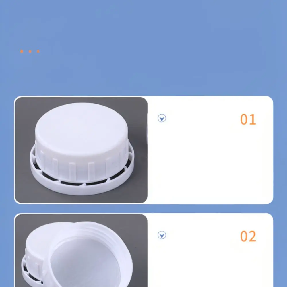 Lab Chemical Sample Container 500ml HDPE Plastic Bottle Industrial Liquid Storage Jar With Tamper Proof Cap