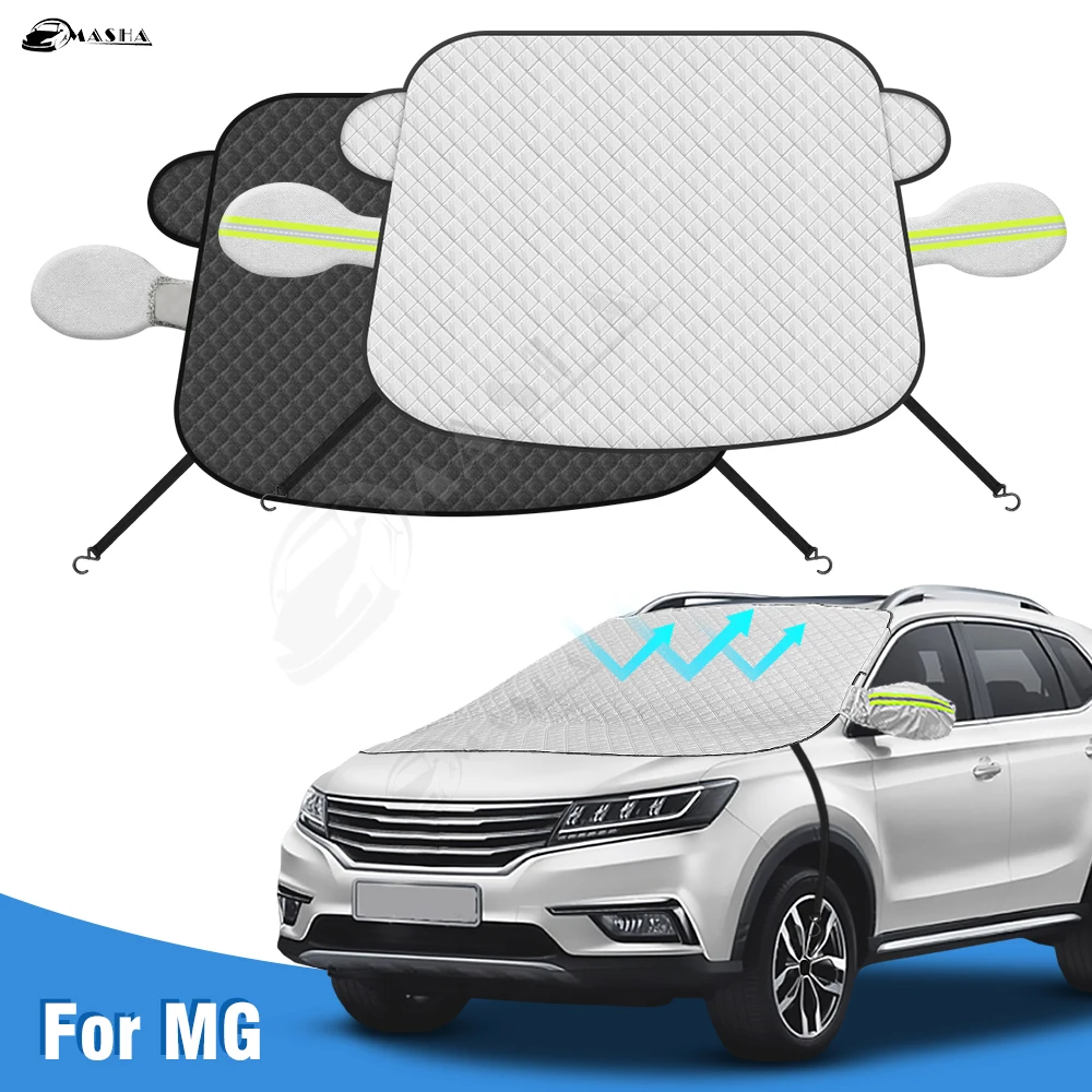 

Sunshade Cover For MG 5 MG5 2020 2021 2022 2023 Car Windshield Snow Sun Shade Automobile Magnetic Cover Front Windscreen Cover