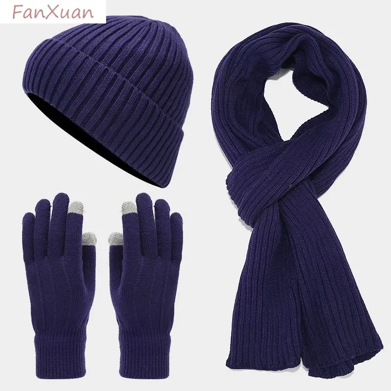 men-women-winter-set-3pcs-beanie-hat-scarf-gloves-solid-color-fleece-lined-winter-cap-long-scarf-gloves-set-for-men-solid-color