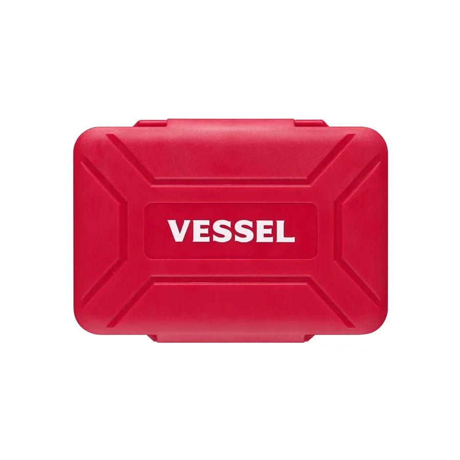 VESSEL AMD14S для набора море и сверл, эксклюзивный корпус из 14 предметов для стальных и деревянных пластиковых пластин, спиральные сверла из кобальтовой стали