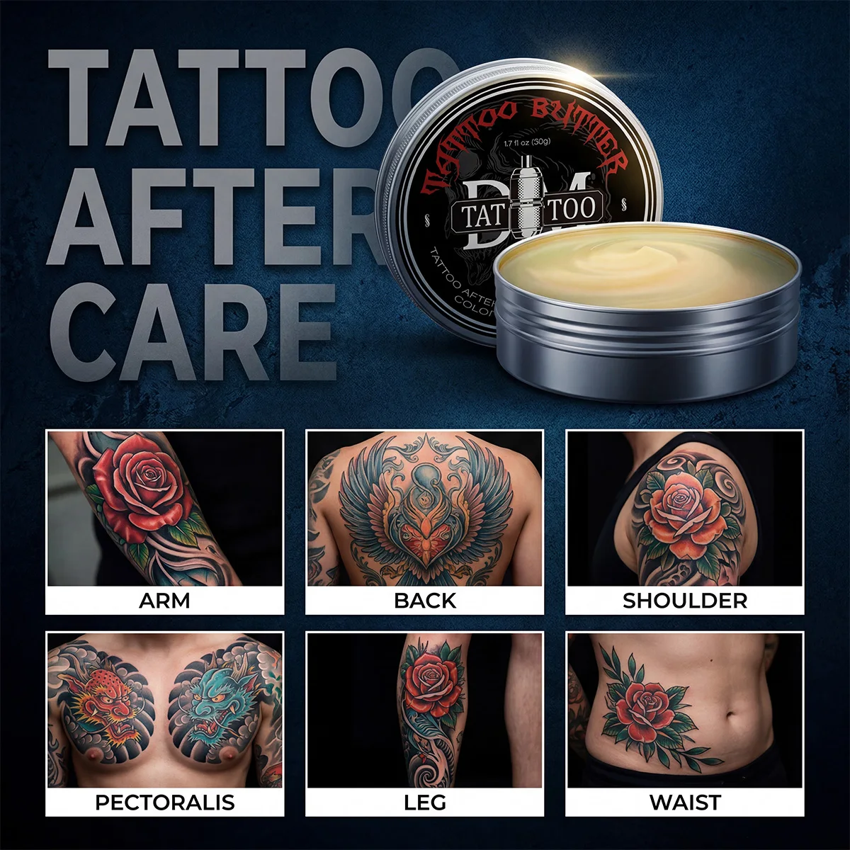 DM 50g Tattoo Care Cream Tatto - Embroidery Moisturizer recension och pris