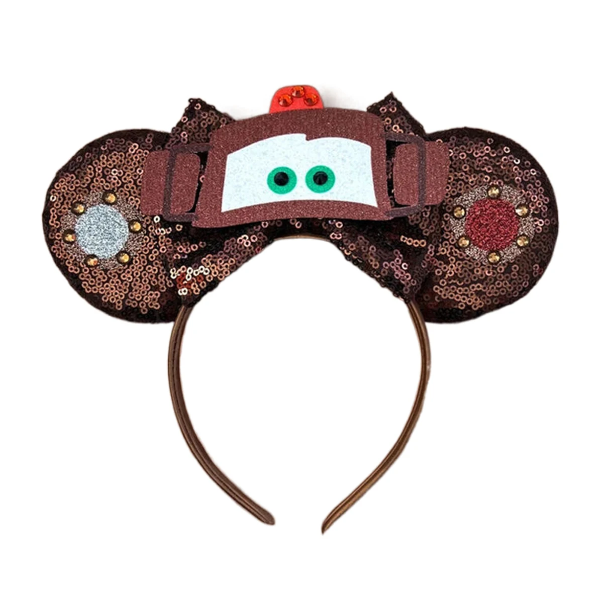 Auto's Mickey Mouse oorhoofdband 95 Flash haaraccessoires pretpark aankleden jongen hoofddeksels vakantie haaraccessoires