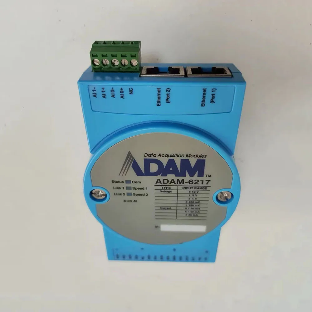 For Advantech Modbus TCP 8-way isolated analog input module ADAM-6217